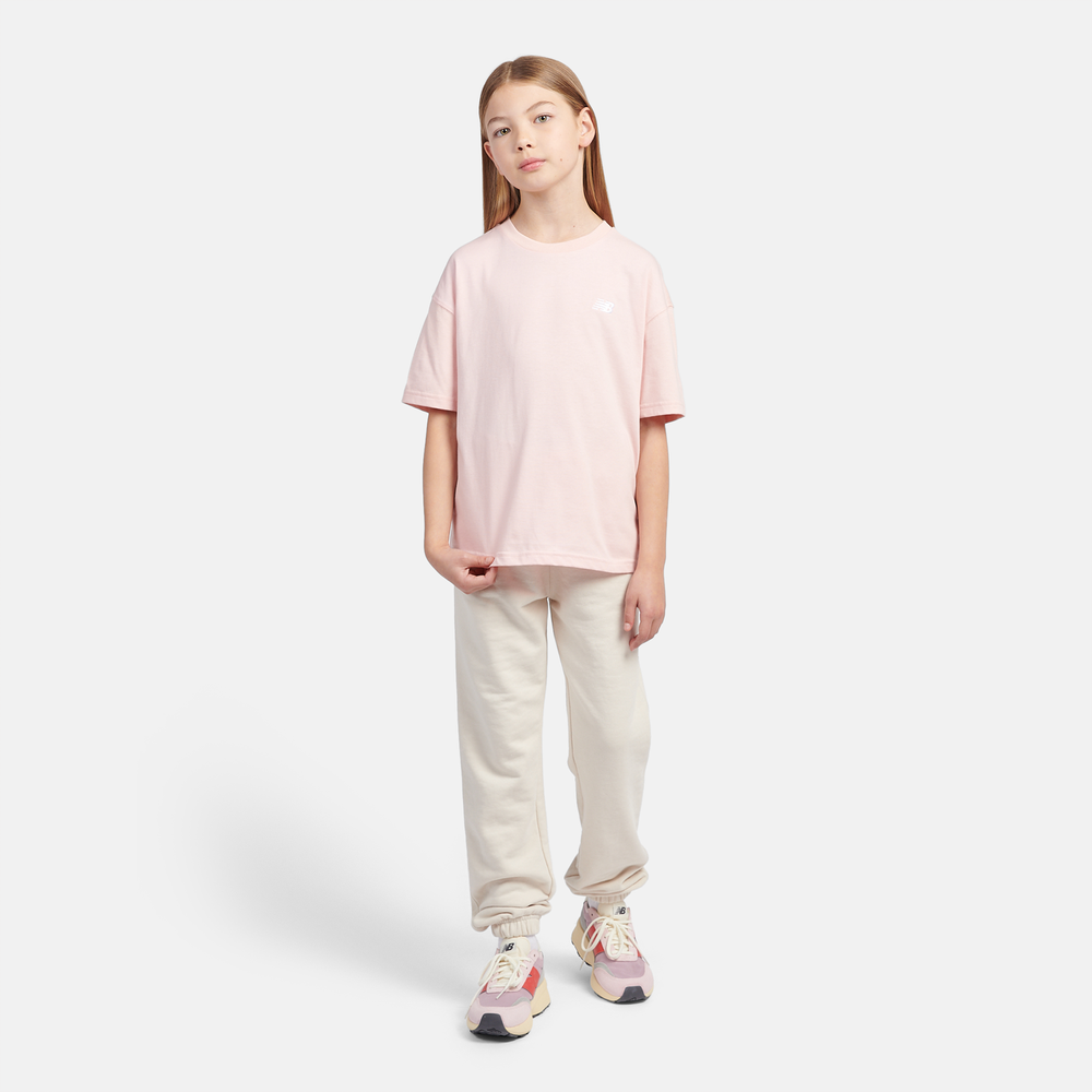 Detské tričko New Balance LAKG0001PIE – ružové