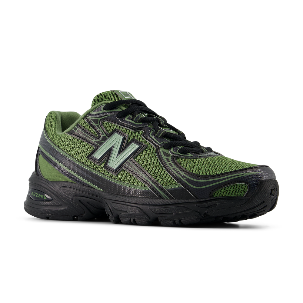 Detské topánky New Balance G740741 – zelené