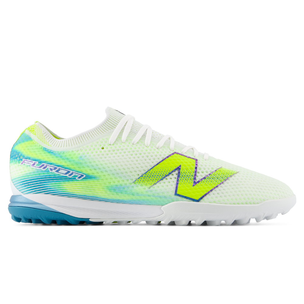 Pánske turfy New Balance FURON ELITE TF V9 UF1T7Q6 – biele
