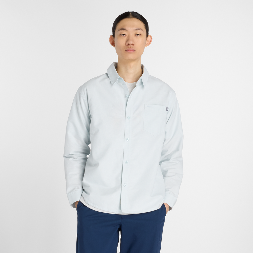 Pánska košeľa New Balance MT53523FRL – modré