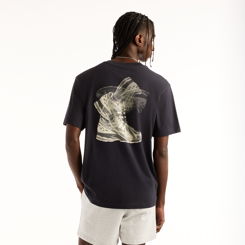 Pánske tričko New Balance Foggy Daze 1906 – čierné