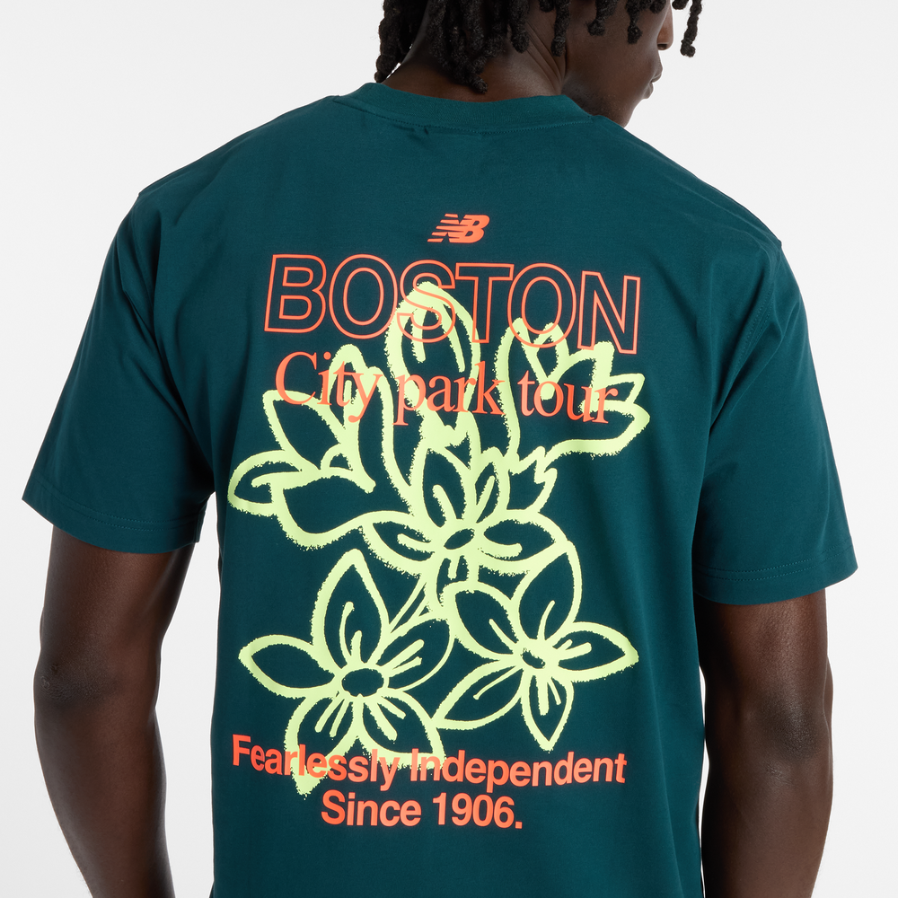 Pánske tričko New Balance MT61T0QMAAV – zelené