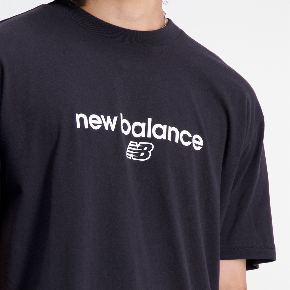 Pánske tričko New Balance MT33529BK – čierne