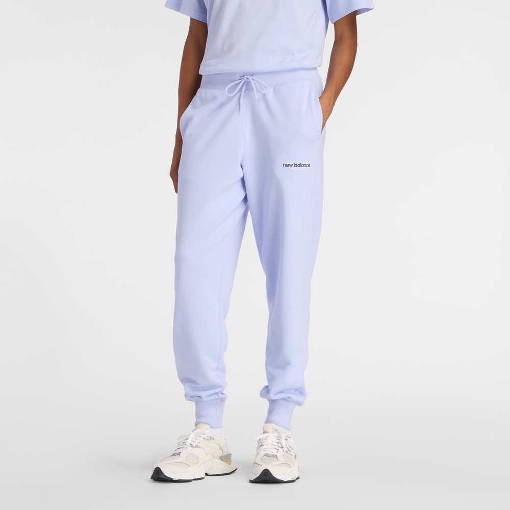 Dámske nohavice New Balance WB61D3EADYK – fialové