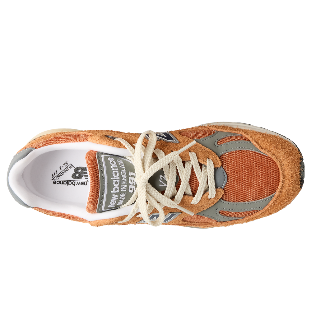 Unisex topánky New Balance U991OV2 – oranžová