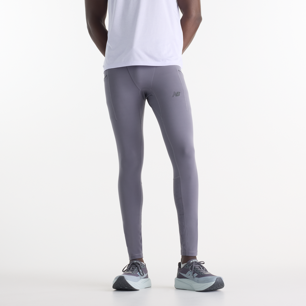 Pánske nohavice New Balance MB6226L8AA9 – sivé
