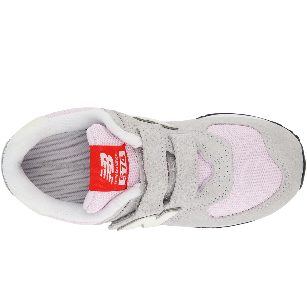 Detské topánky New Balance PV574GNK – sivé