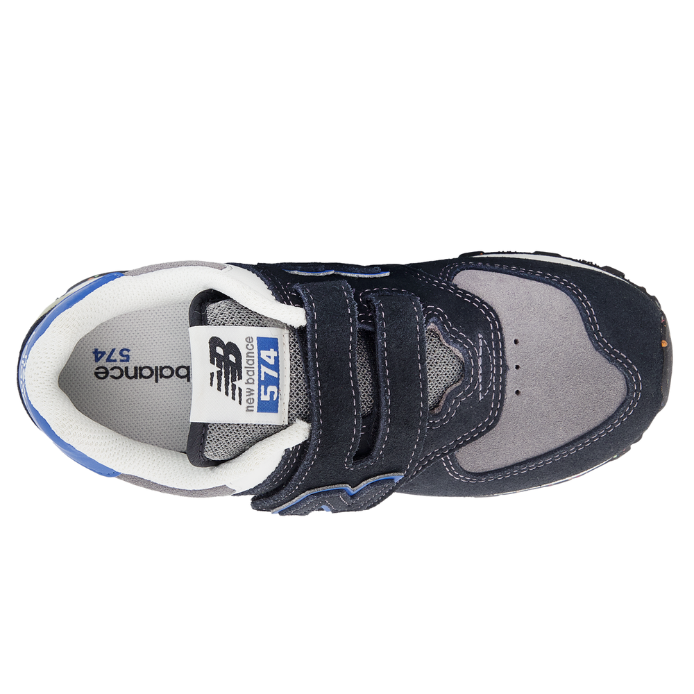Detské topánky New Balance PV574QRB – čierné