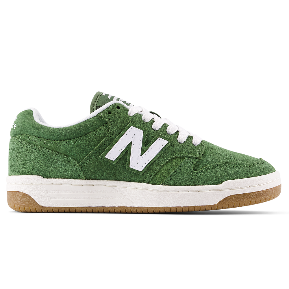 Detské topánky New Balance GSB480SA – zelené