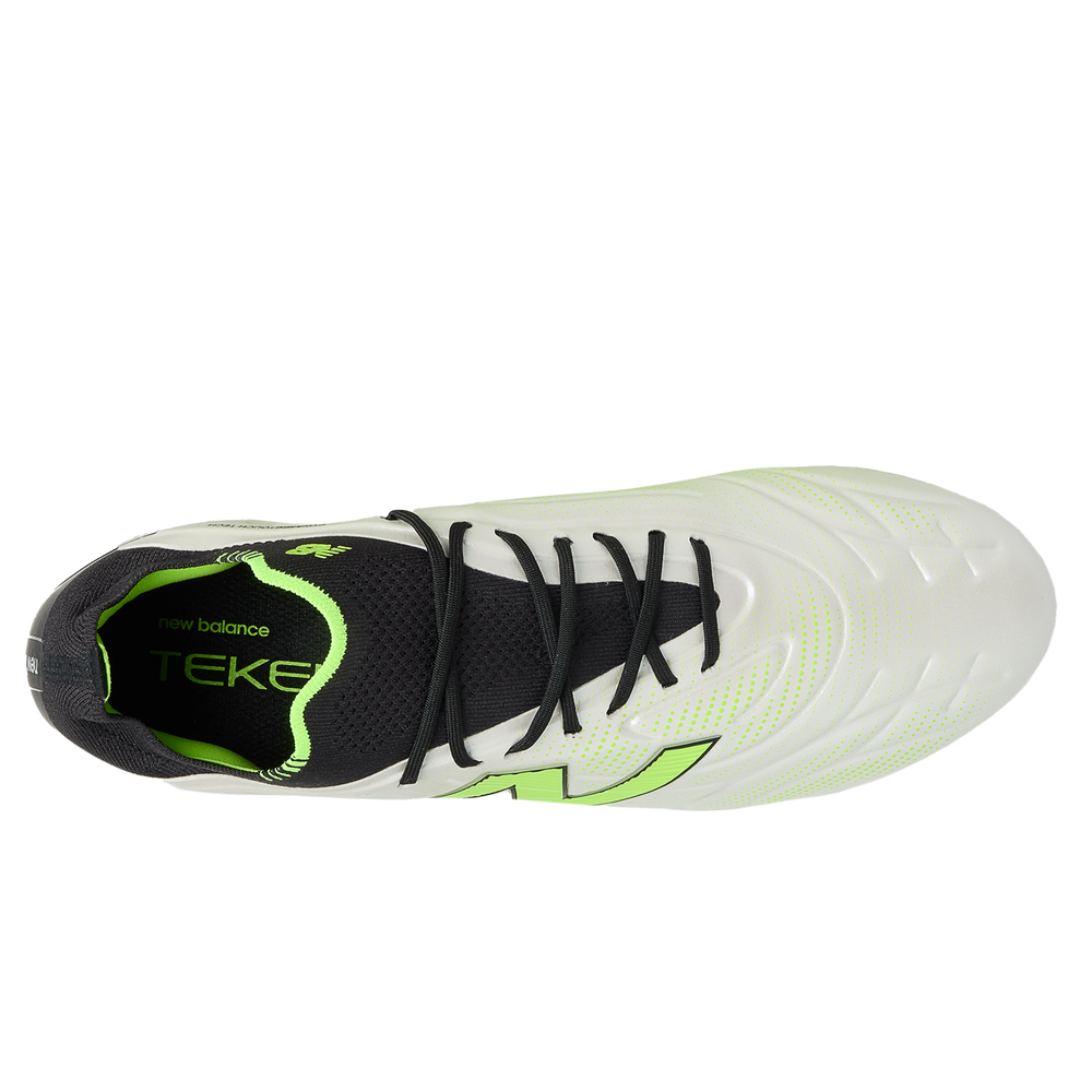 Pánske kopačky New Balance TEKELA ELITE FG V5 ST1FLSP5 – biele