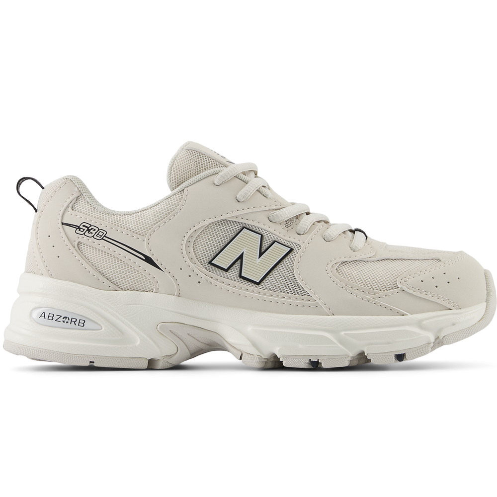 Detské topánky New Balance GR530SC1 – béžové