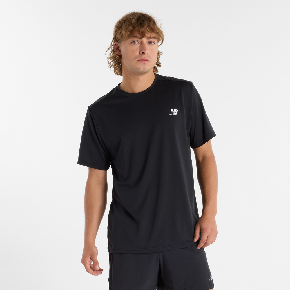 Pánske tričko New Balance MT51801BK – čierne