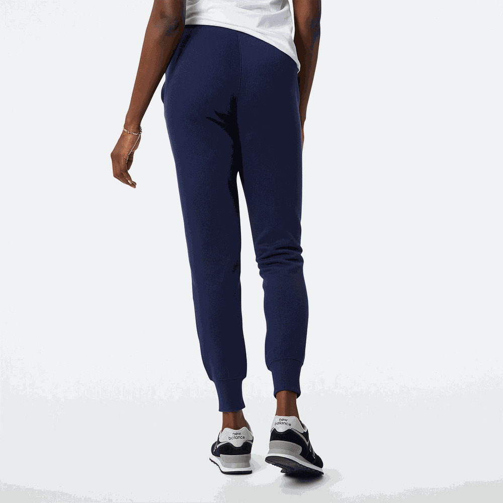 Dámske nohavice New Balance WP03805PGM – tmavomodrá