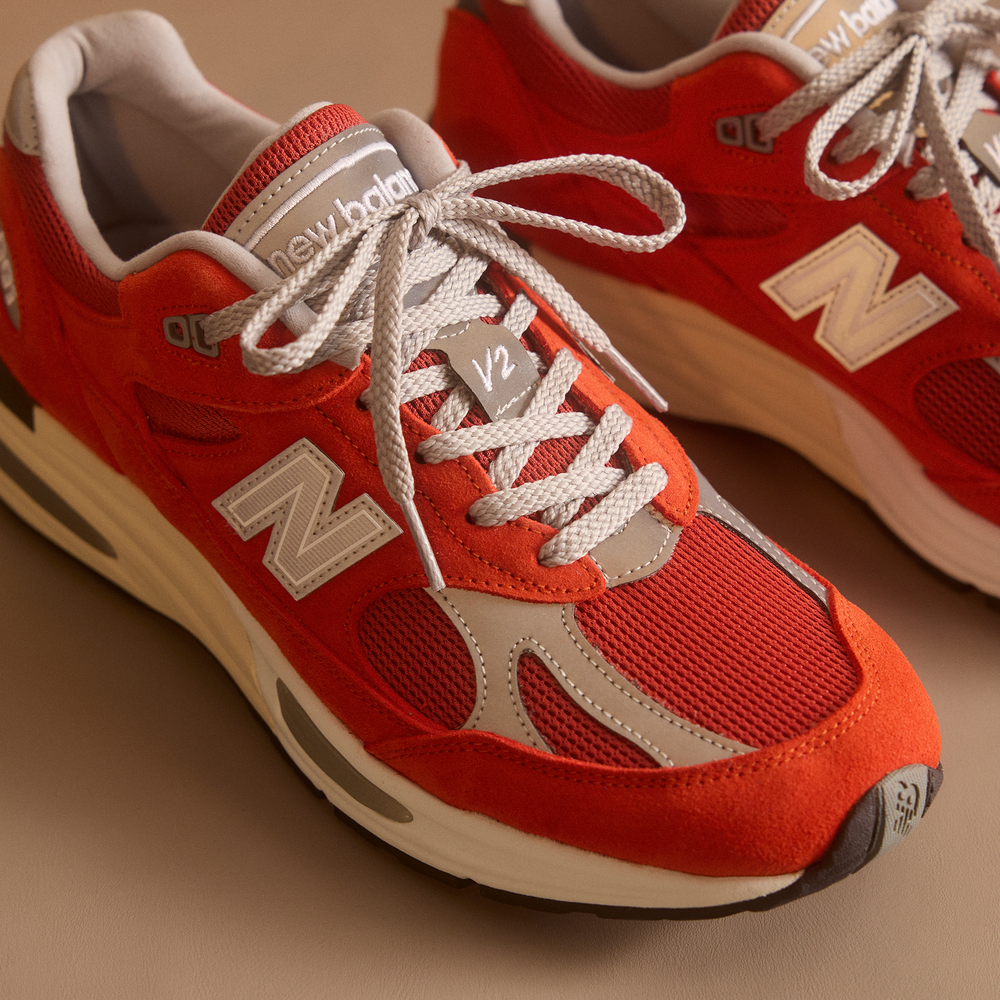 Unisex topánky New Balance U991VO2 – červené