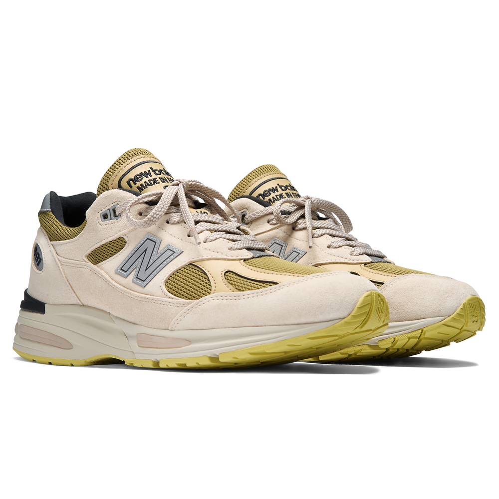 Unisex topánky New Balance U991PW2 – béžové