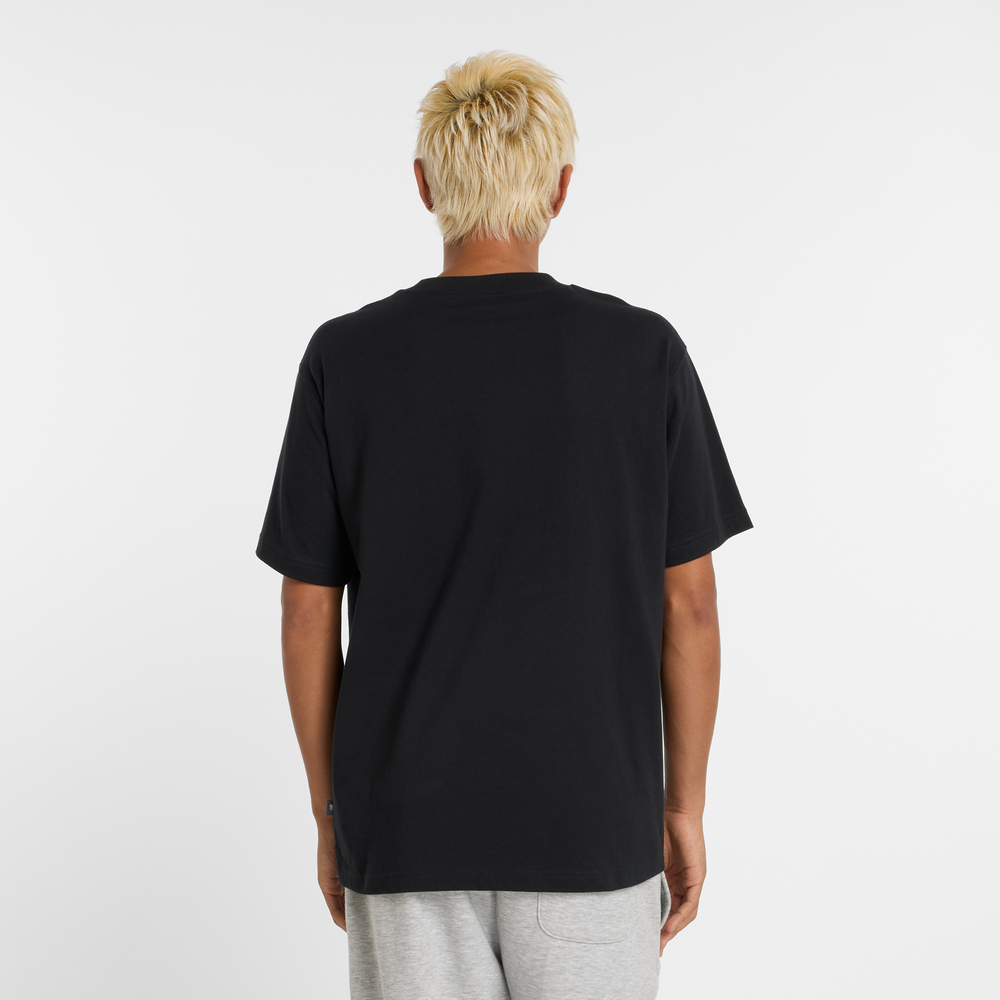 Pánske tričko New Balance MT51506BK – čierné