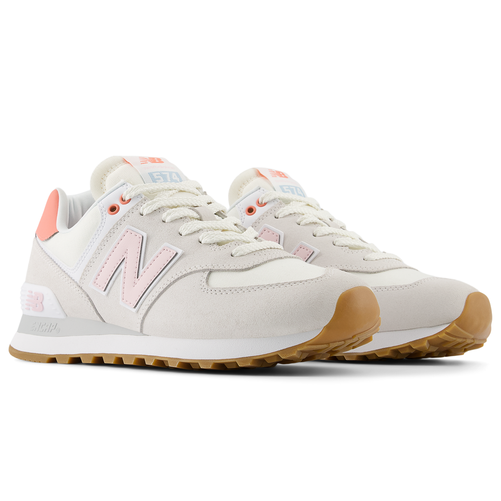 Dámske topánky New Balance WL574IPK – béžové