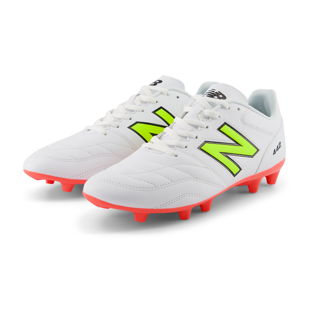 Pánske kopačky New Balance 442 ACADEMY FG V2 MS43FIB2 – biele