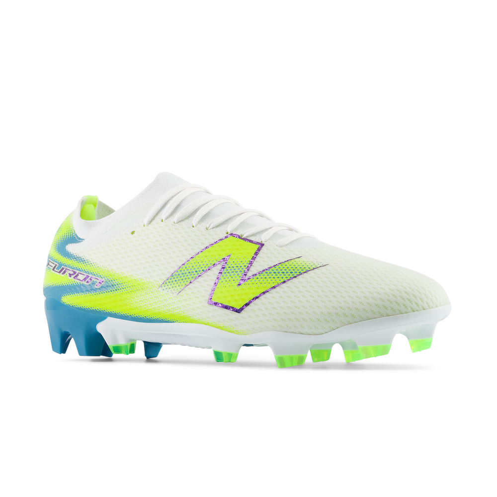 Pánske kopačky New Balance FURON TEAM FG V8 UF3F51W – biele