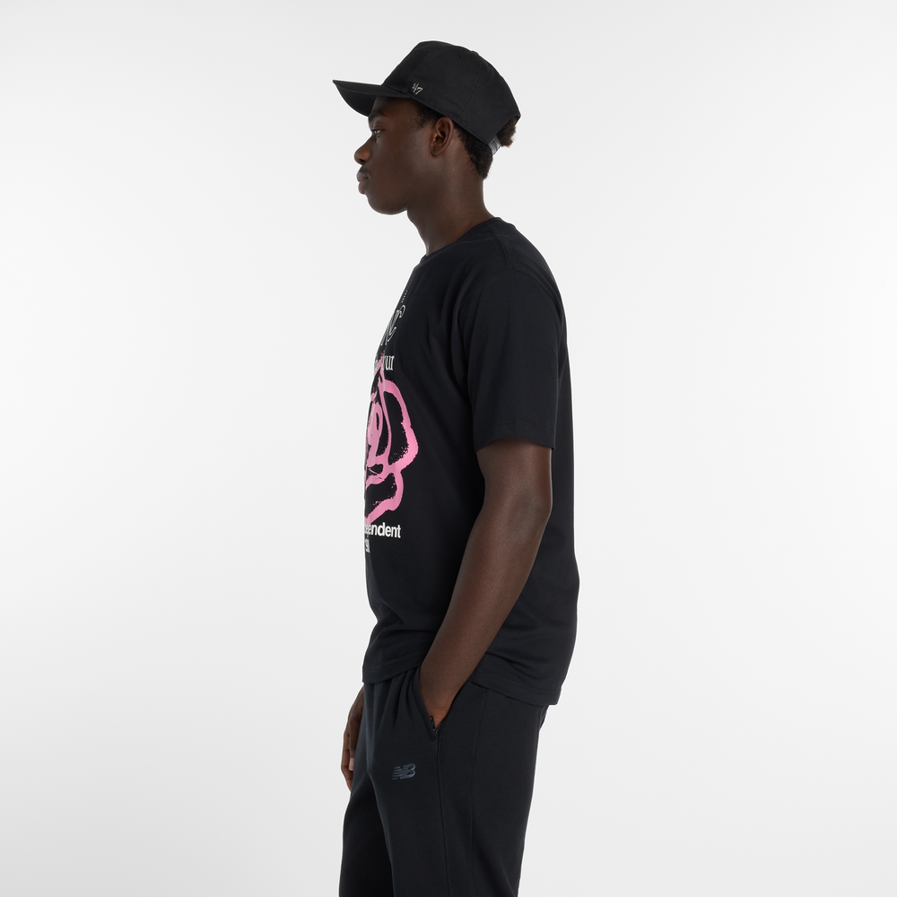 Pánske tričko New Balance MT61018IBK – čierné