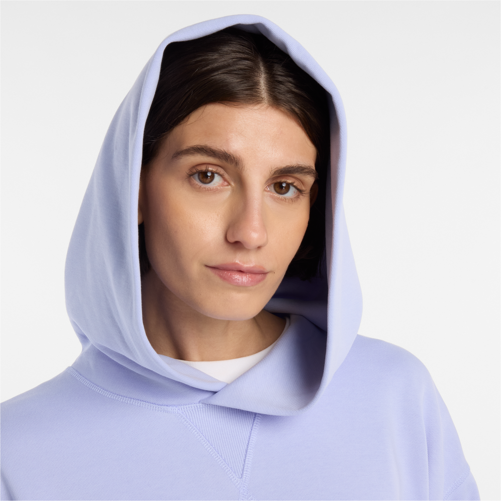 Dámska mikina New Balance WT51501DYK – fialové