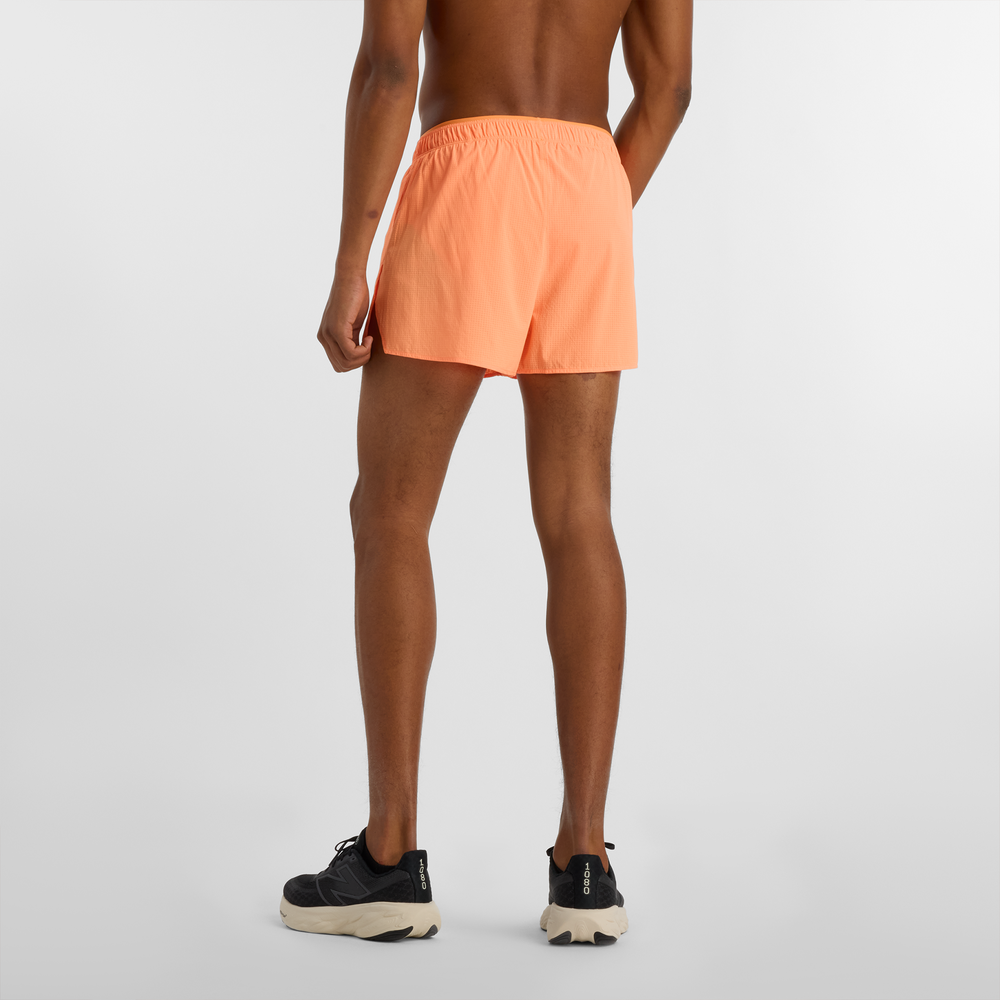 Pánske šortky New Balance MS51283HMO – oranžová