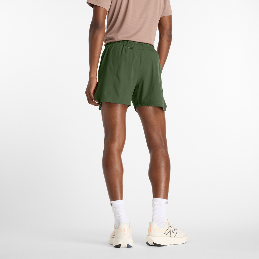 Pánske šortky New Balance MS41286DAE – zelené