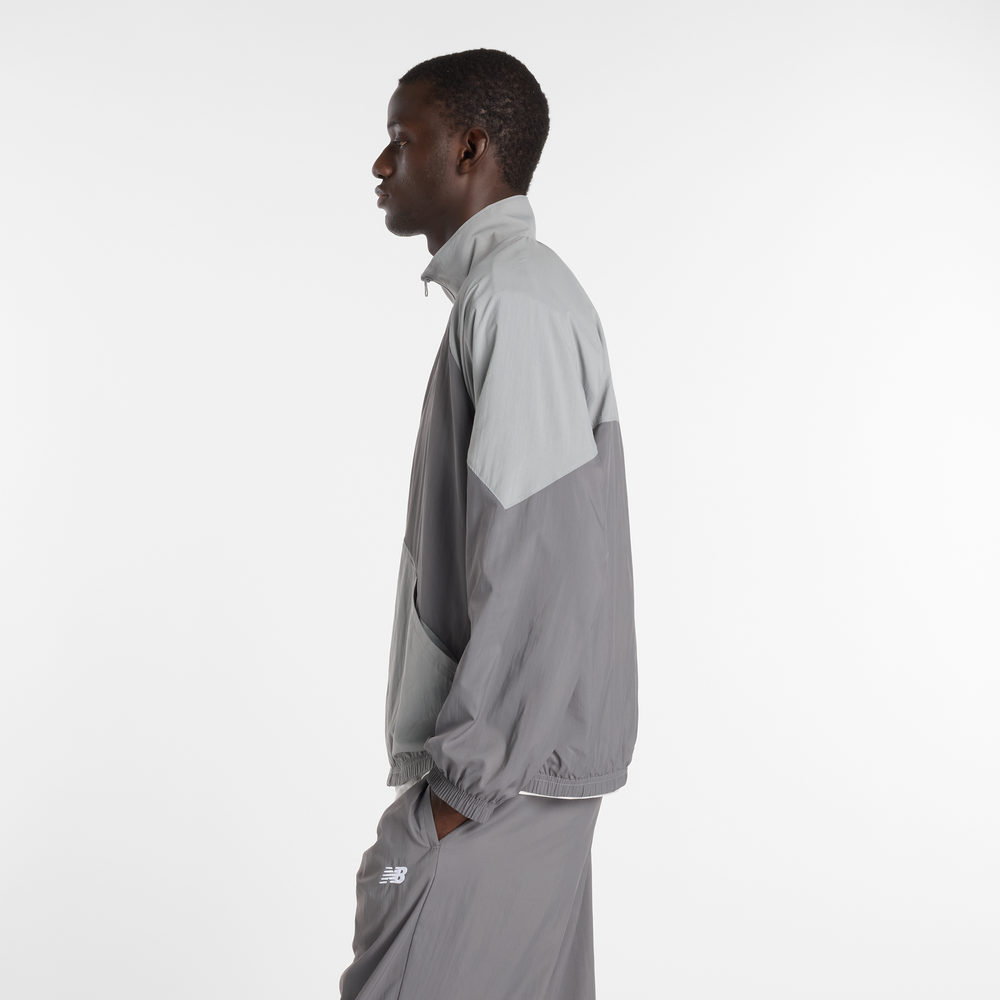 Pánska bunda New Balance MJ61J73YCAS – sivé