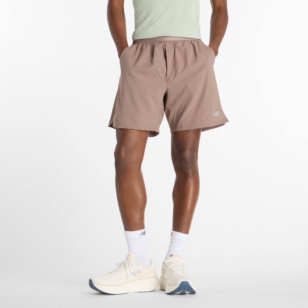 Pánske šortky New Balance MS41288EAS – béžové