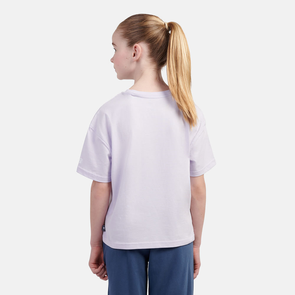 Detské tričko New Balance LAKG0117RIG – fialové