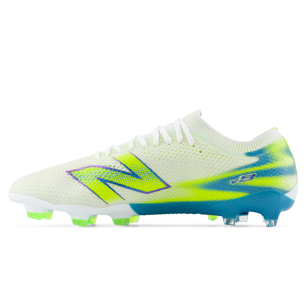 Pánske kopačky New Balance FURON PRO FG V9 UF2F2D2 – biele