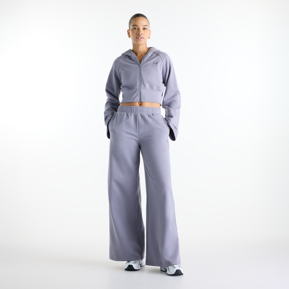 Dámska mikina New Balance Brushed Coastal – fialové