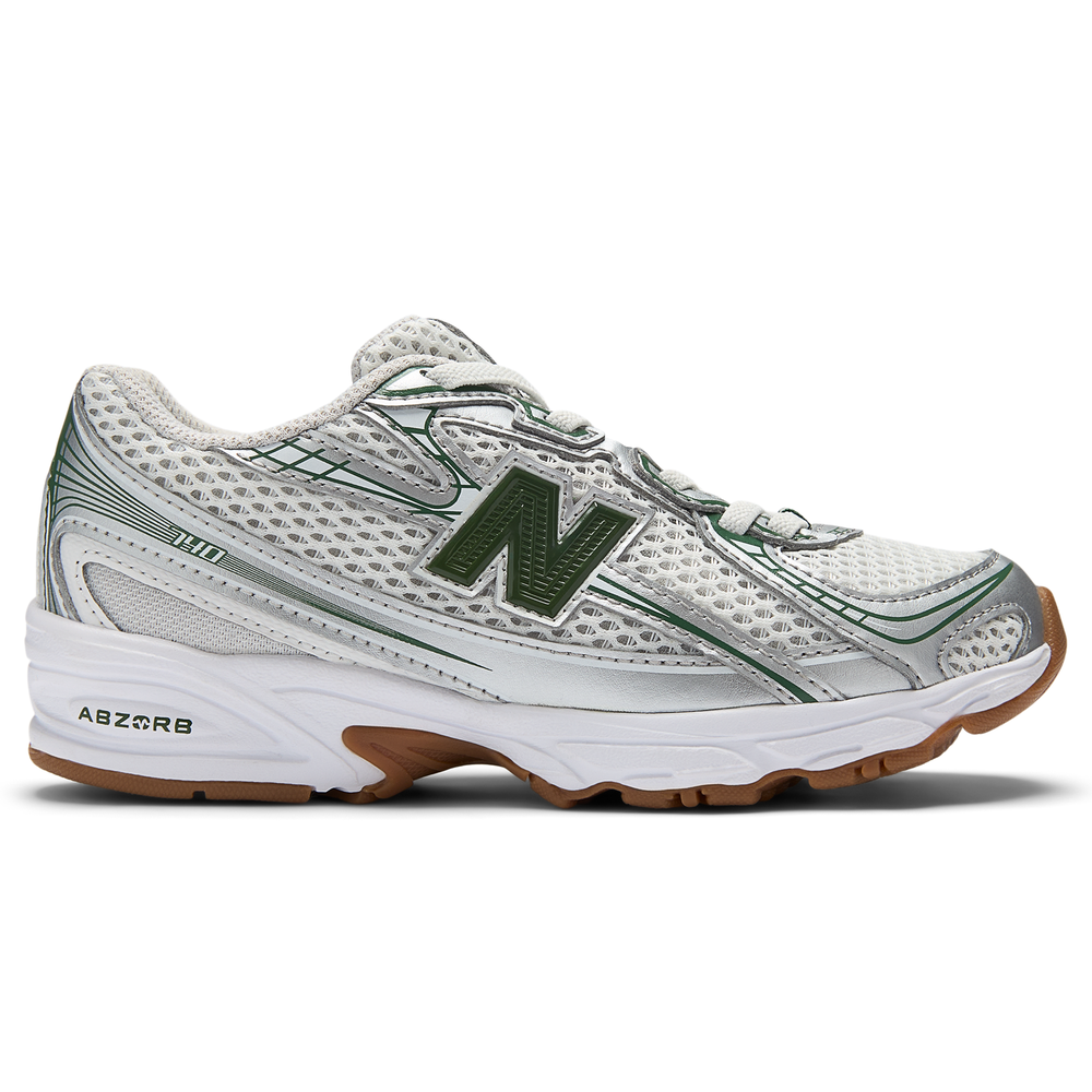 Detské topánky New Balance PZ740SF – striebro