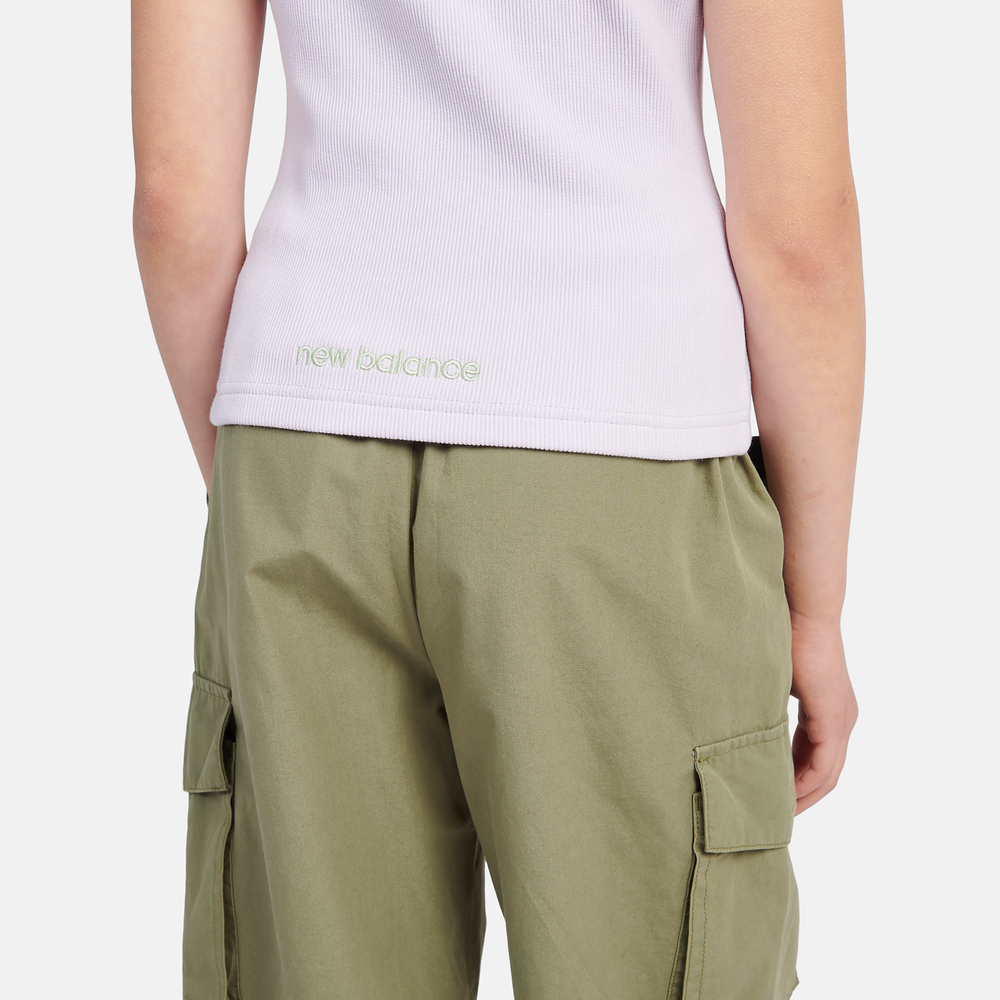 Detské tričko New Balance LAKG0139RIG – ružové