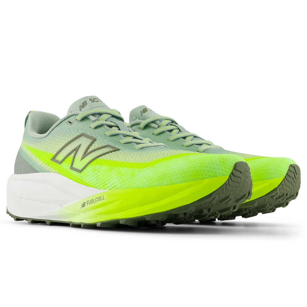 Pánske topánky New Balance FuelCell SuperComp Trail v2 MTRX5C9 – zelené