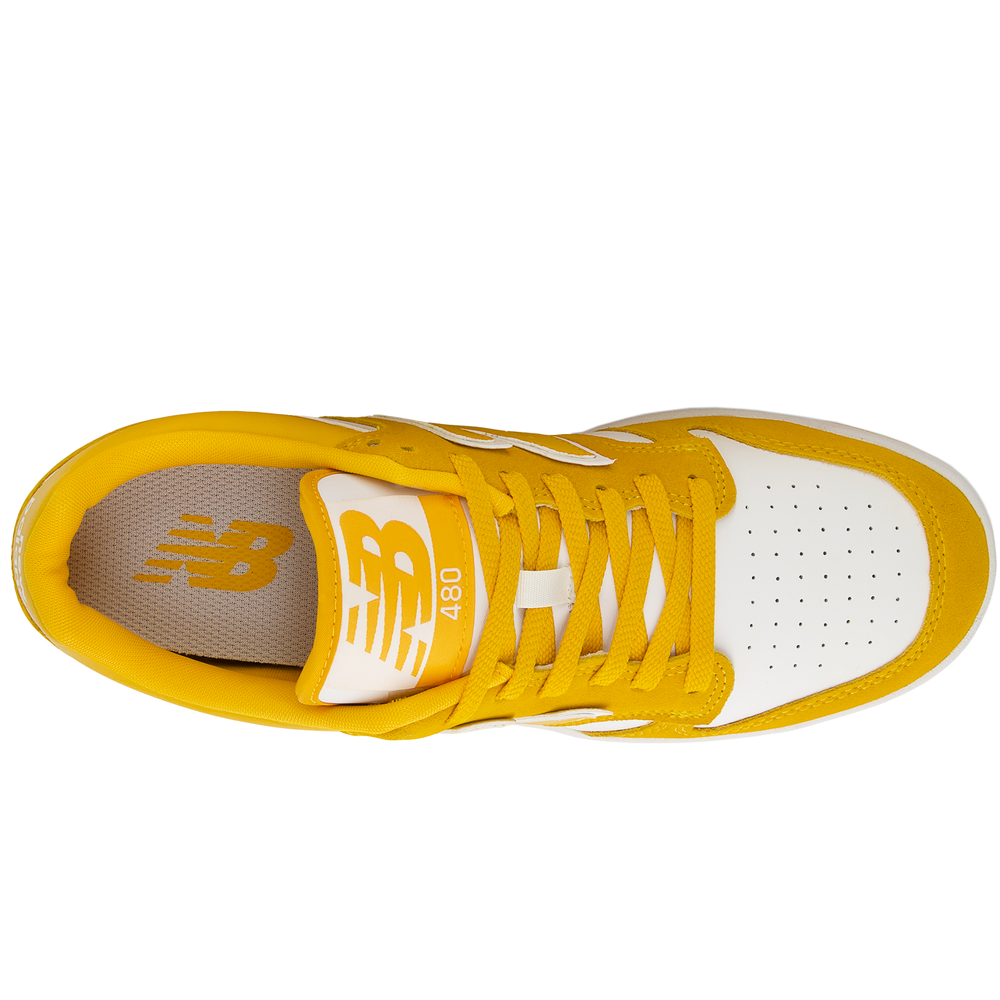 Unisex topánky New Balance BB480LWA – žlté