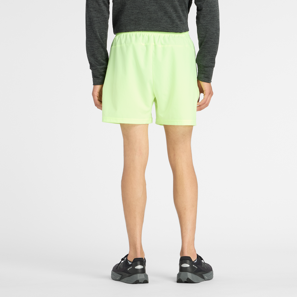 Pánske šortky New Balance MS41227AFG – zelené