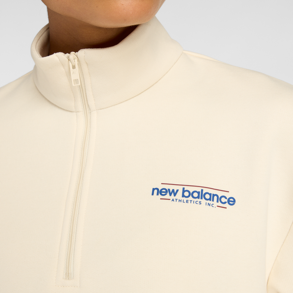 Dámska mikina New Balance WT53513LIN – béžové
