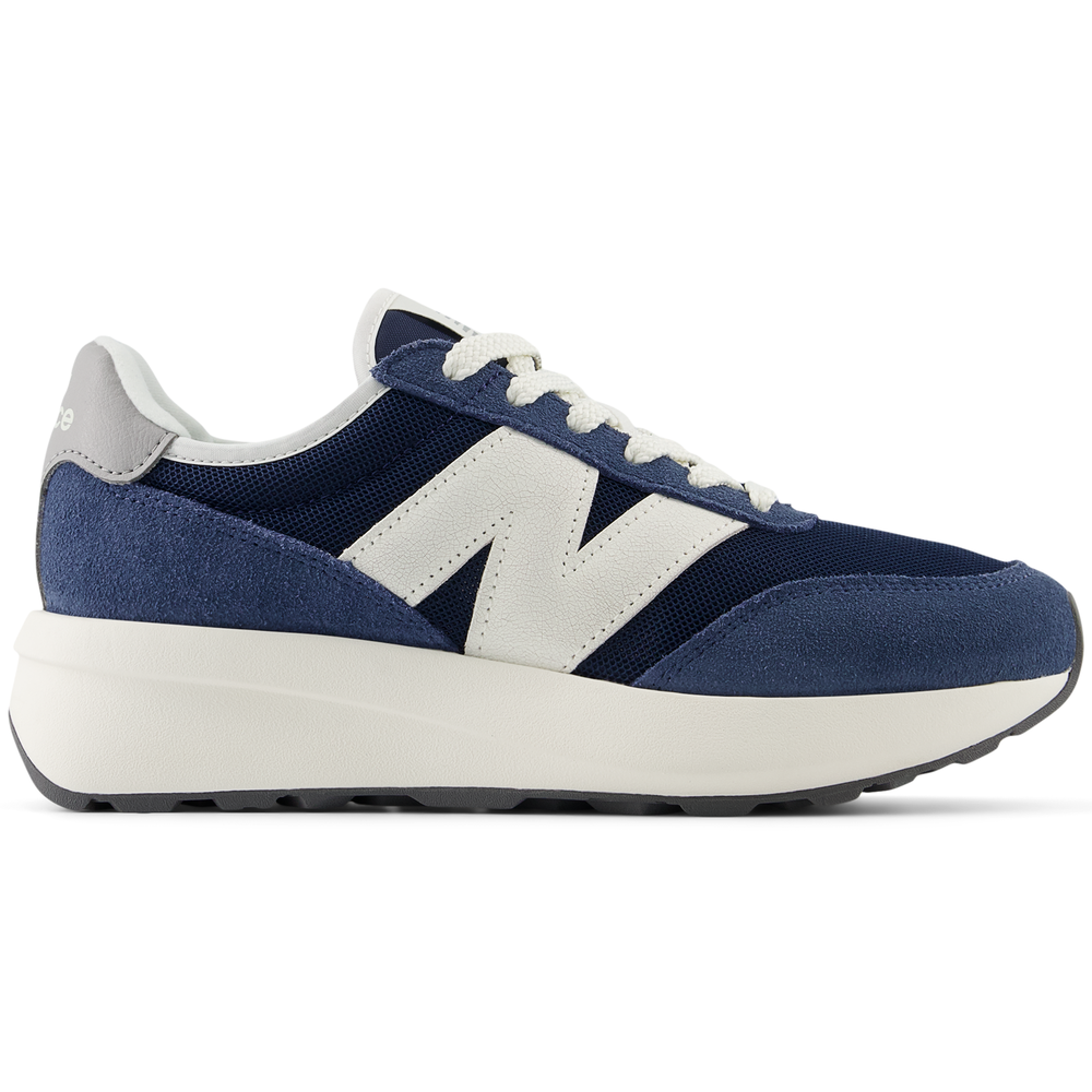 Detské topánky New Balance GS370AG – tmavomodrá