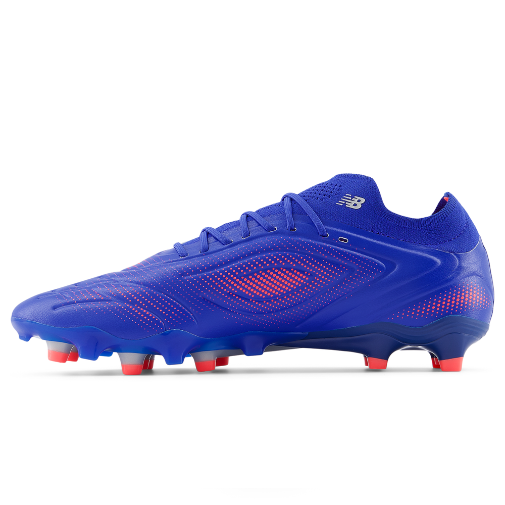 Pánske kopačky New Balance TEKELA PRO FG V5 ST2FLMP5 – modré