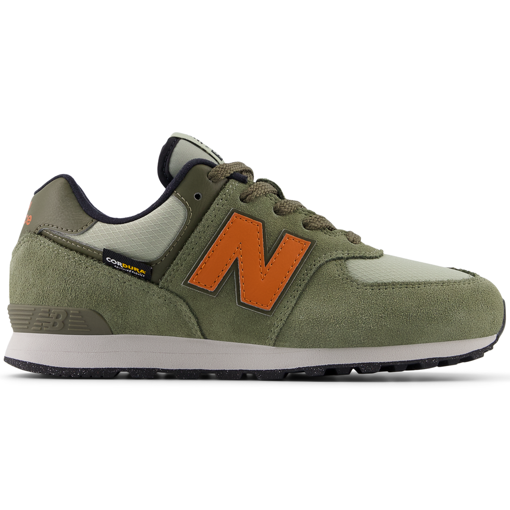 Detské topánky New Balance GC574SOF – zelené