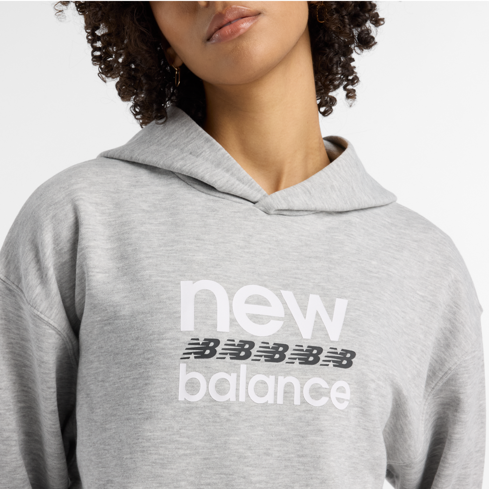 Dámska mikina New Balance WT51519AG – sivé