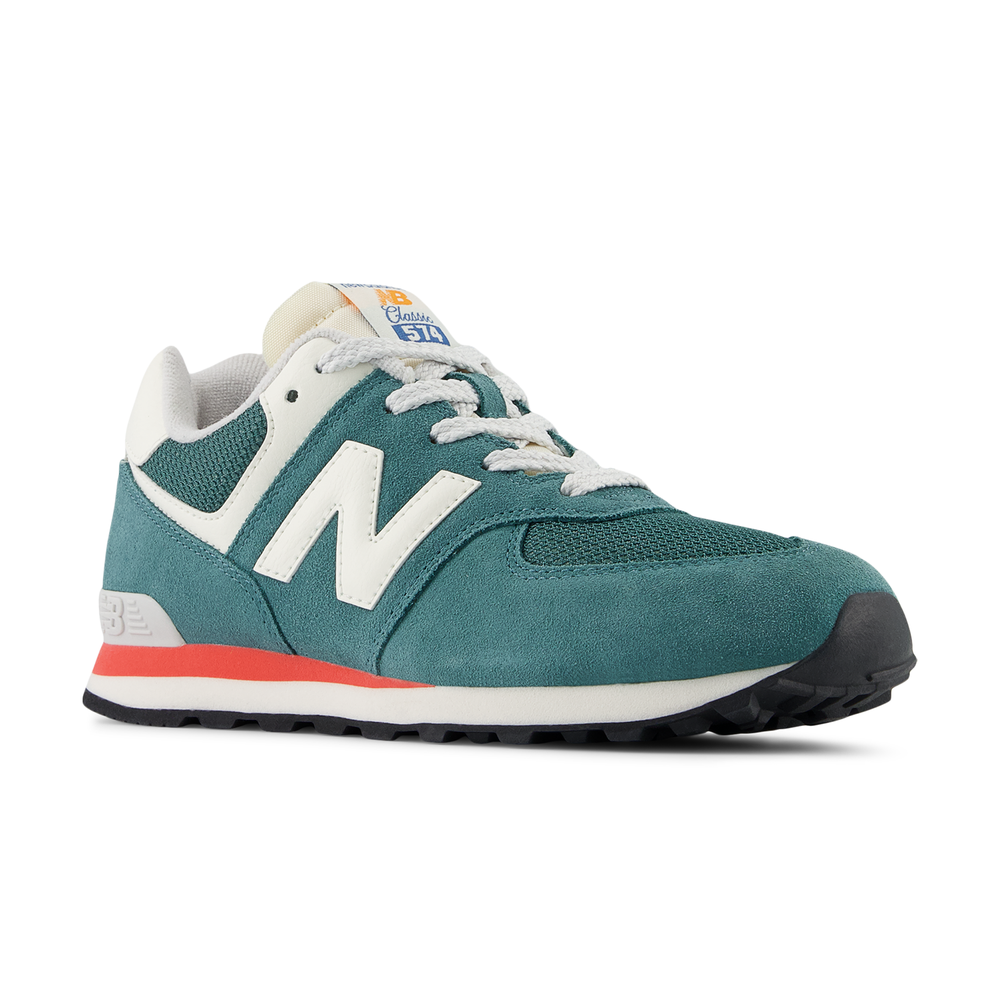 Detské topánky New Balance GC574VPG – zelené