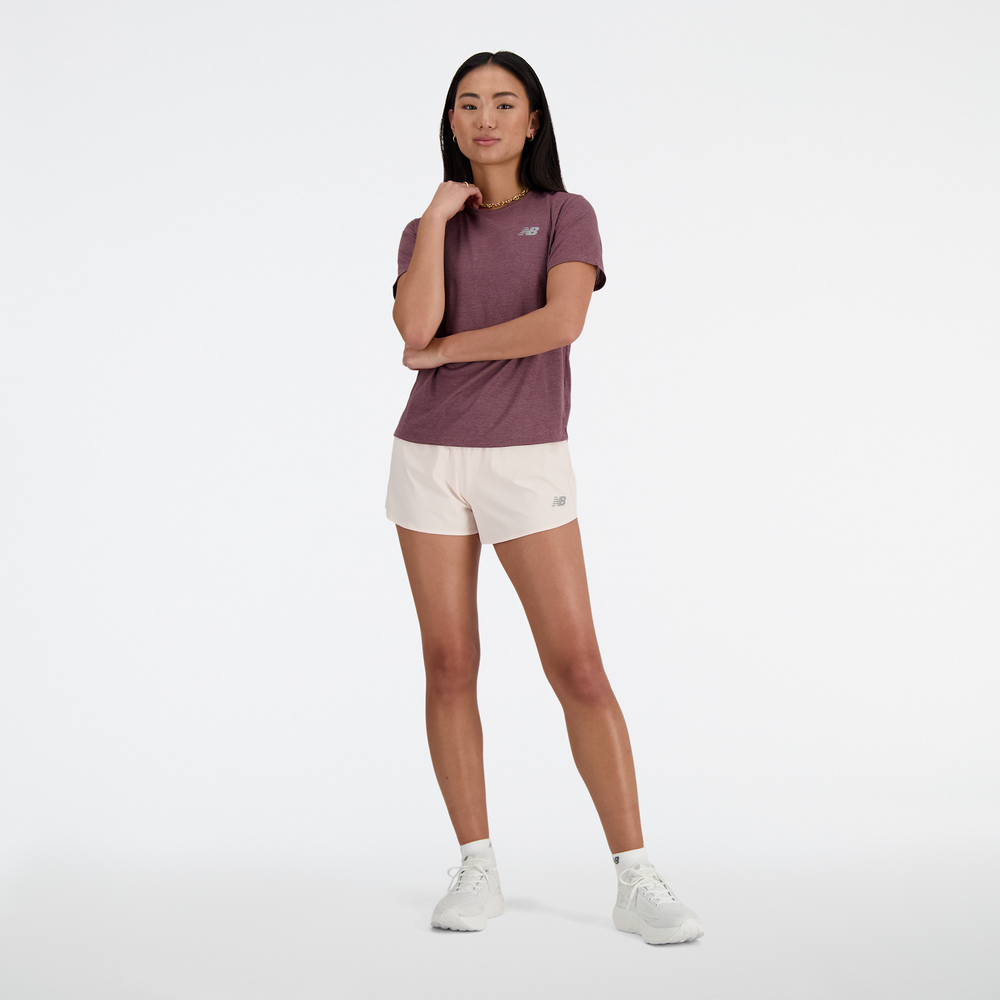 Dámske tričko New Balance WT41253LRC – fialové