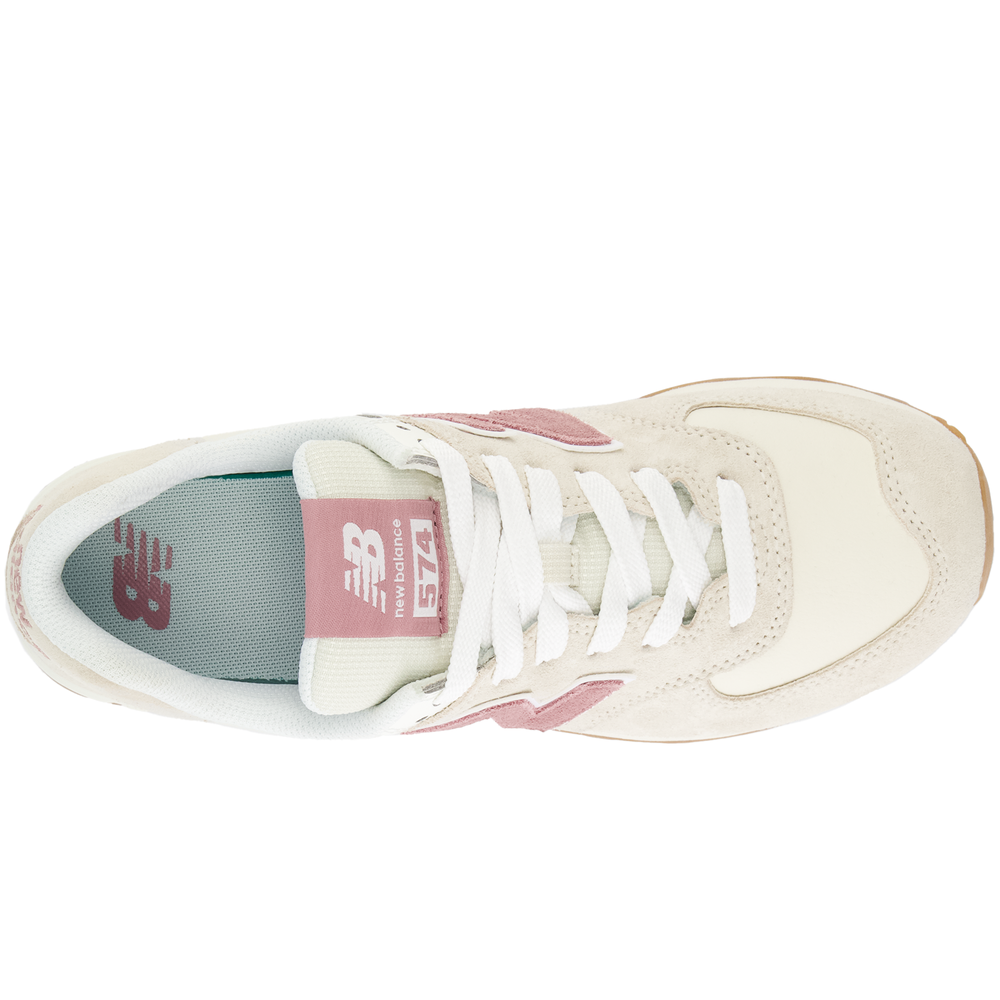 Dámske topánky New Balance WL574QC2 – béžové