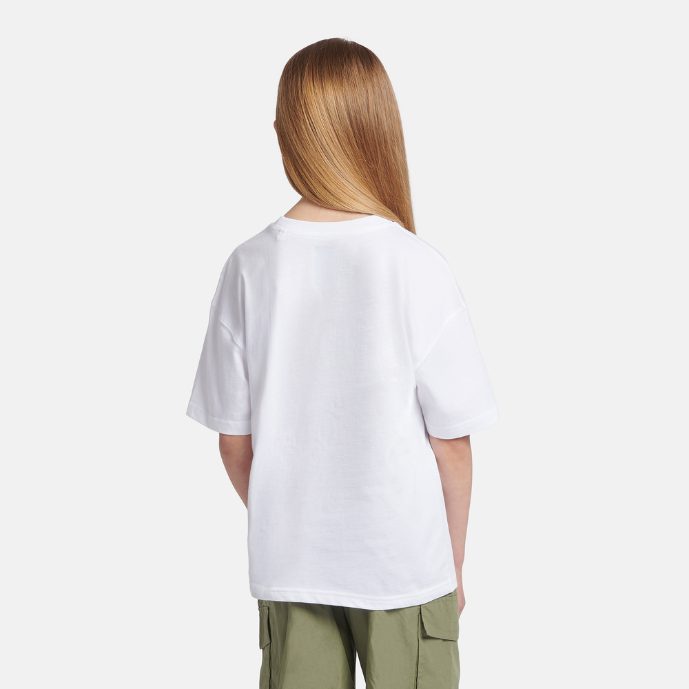 Detské tričko New Balance LAKG0001BWE – biele