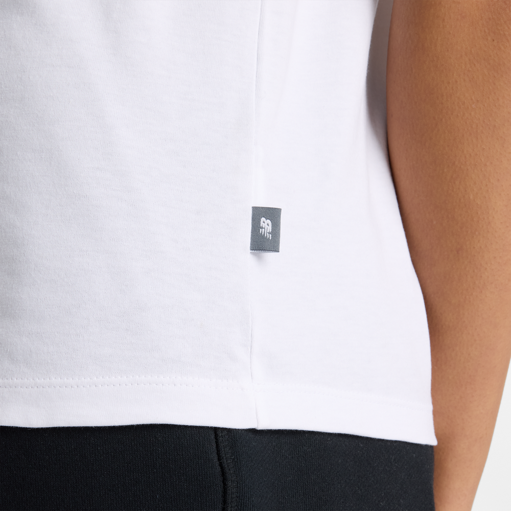 Dámske tričko New Balance WT51540WT – biele