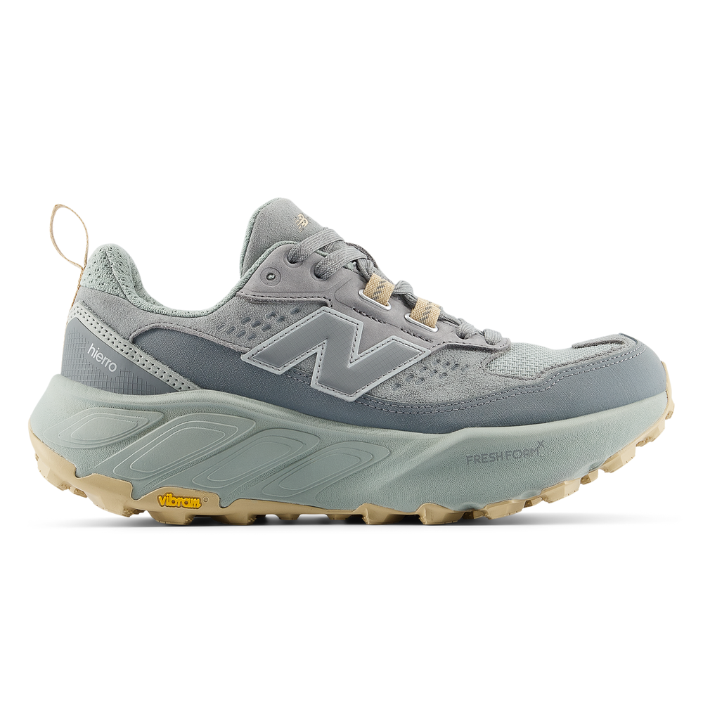 Dámske topánky New Balance Fresh Foam X Hierro Trek WHIET6QZ – sivé