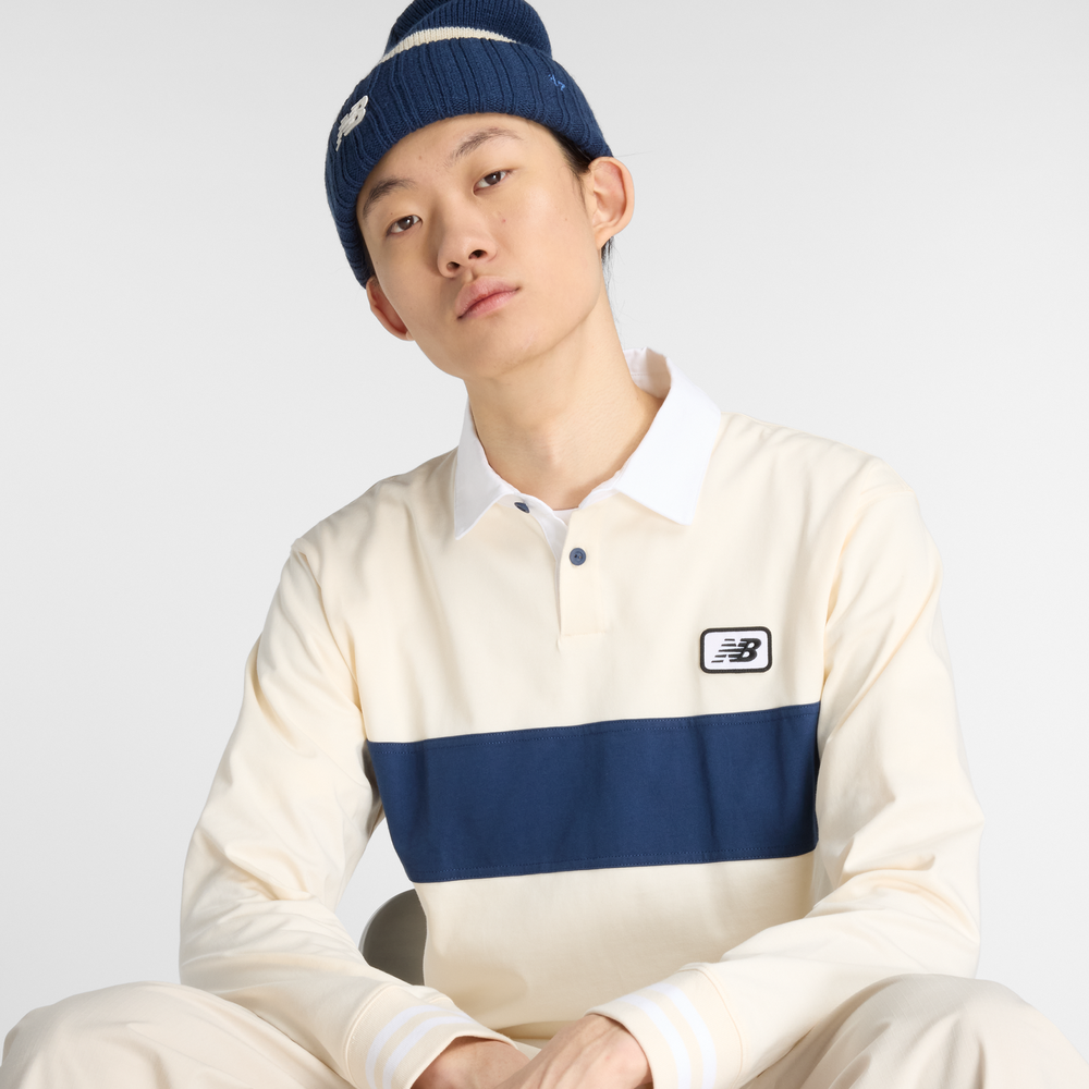 Pánske tričko New Balance MT53533PEF – béžové