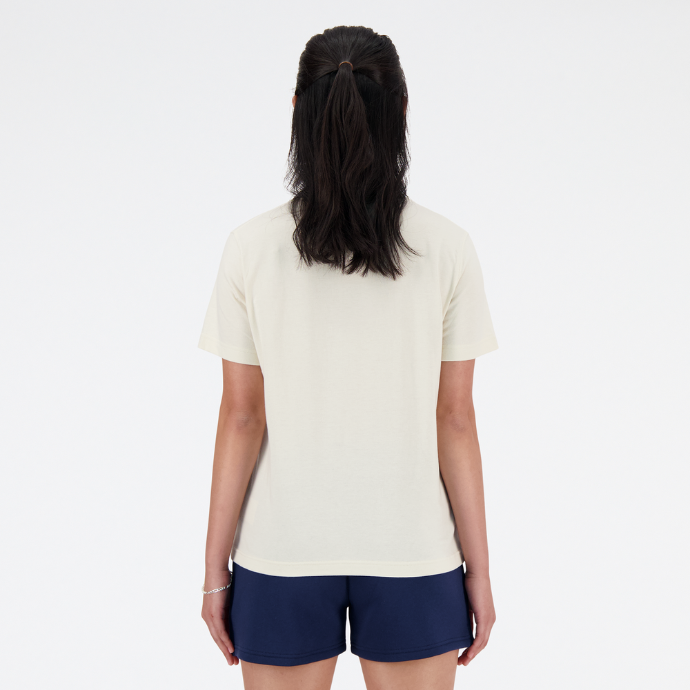 Dámske tričko New Balance WT41509LIN – béžové